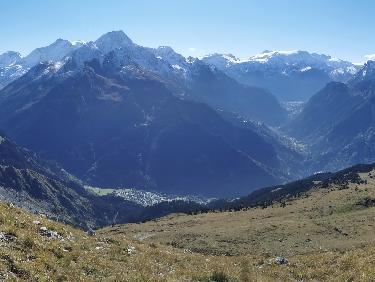 Panoramique du sommet