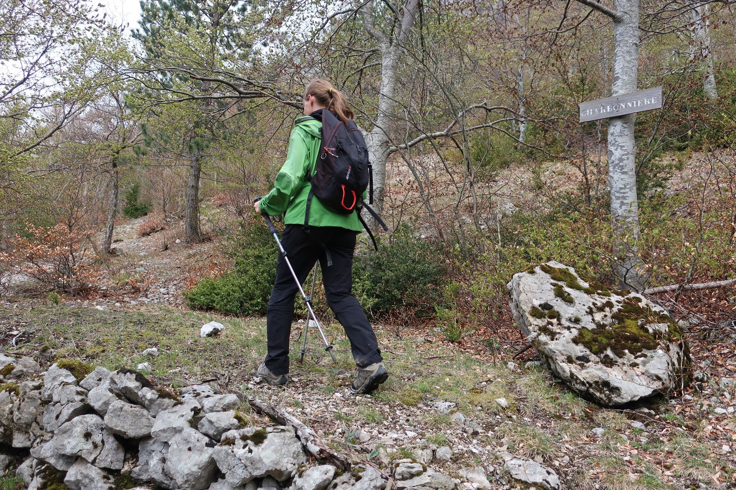 Pas de la FerriÃ¨re: dÃ©part au tallus de la charbonniÃ¨re