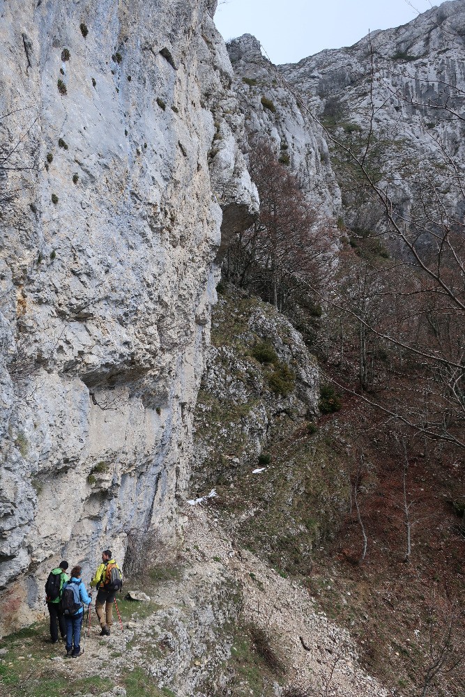 Pas de la FerriÃ¨re: vire d'accÃ¨s
