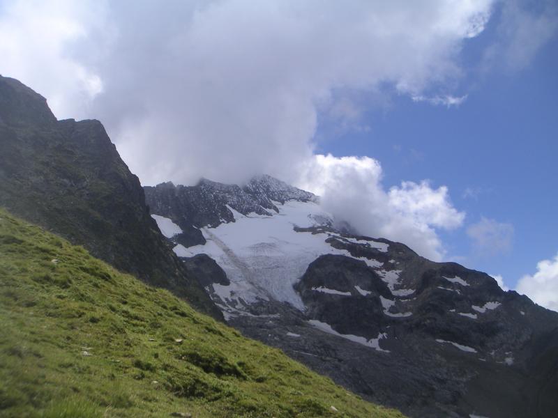 pas loin du glacier