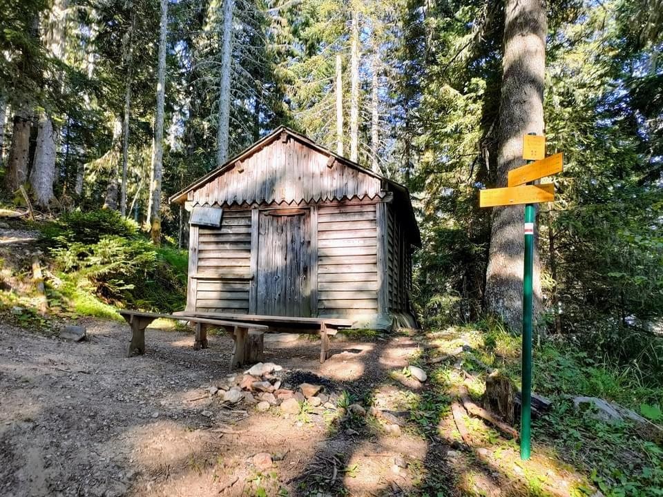 Passage à la cabane de Michel 