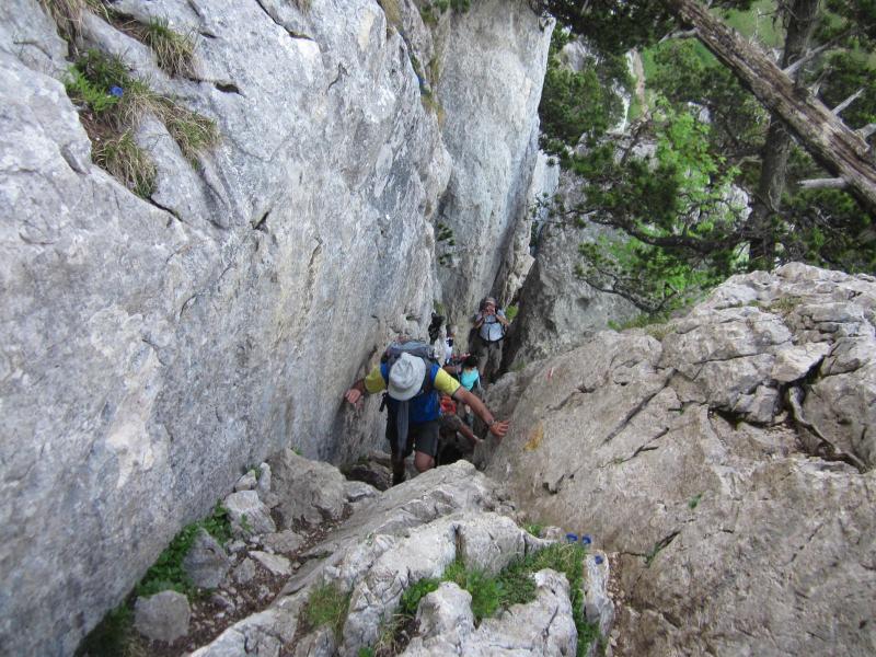 passage étroit