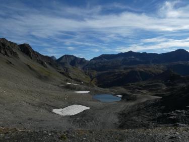 Pélaoux Blanc, traversée N-S
