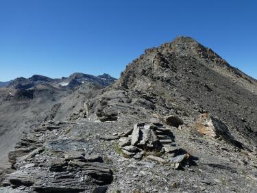 Pélaoux Blanc, traversée N-S