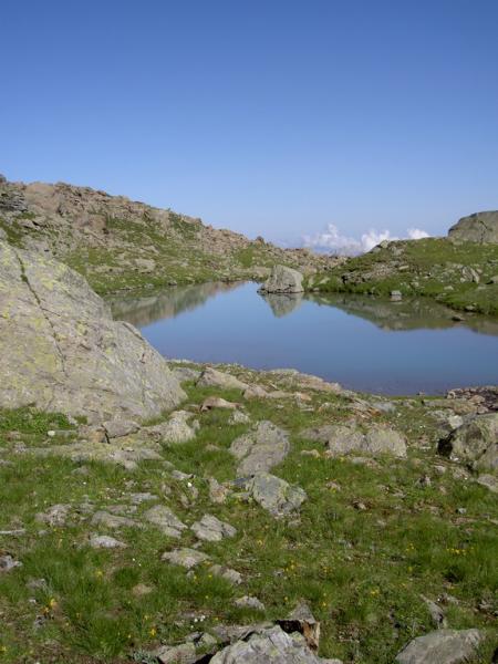 petit lac deversoir du lac blanc
