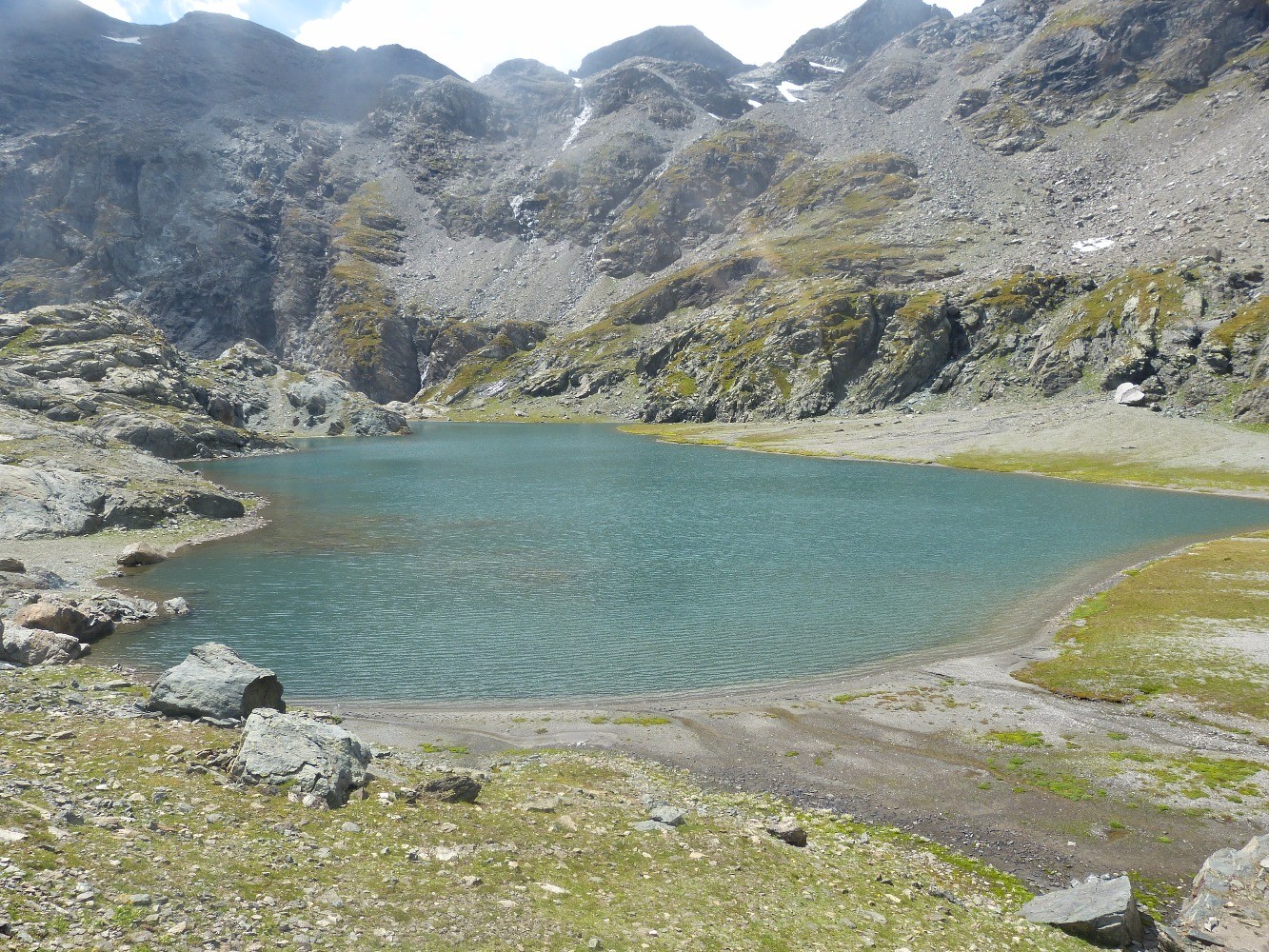 Petite baignade au lac de Para Ciaval