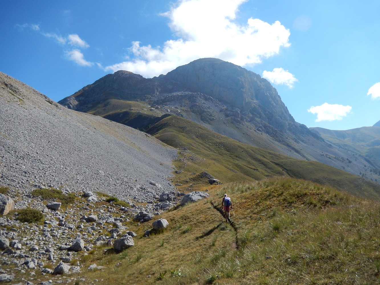 Petite SÃ©olane vue avant d'arriver au col de SÃ©olane