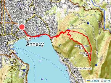 Petite visite tranquillou a mont Veyrier et mont Baron ! 🤗