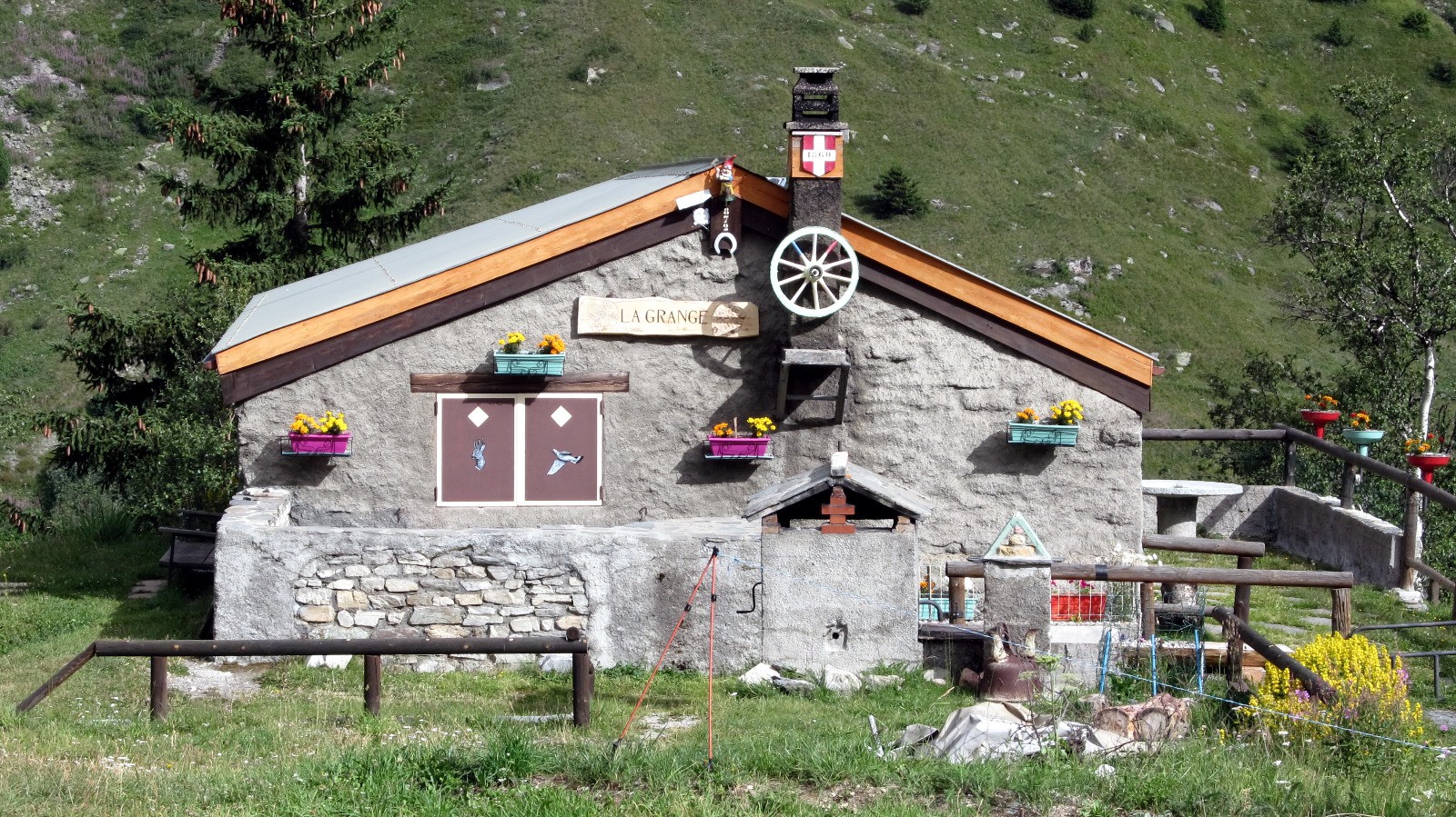Peu aprÃ©s le dÃ©part du parking du Lavoir