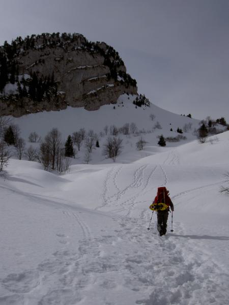 peu avant le refuge des Banettes