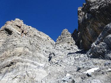 Pic de Rochebrune, arrivÃ©e Ã  la brÃ¨che