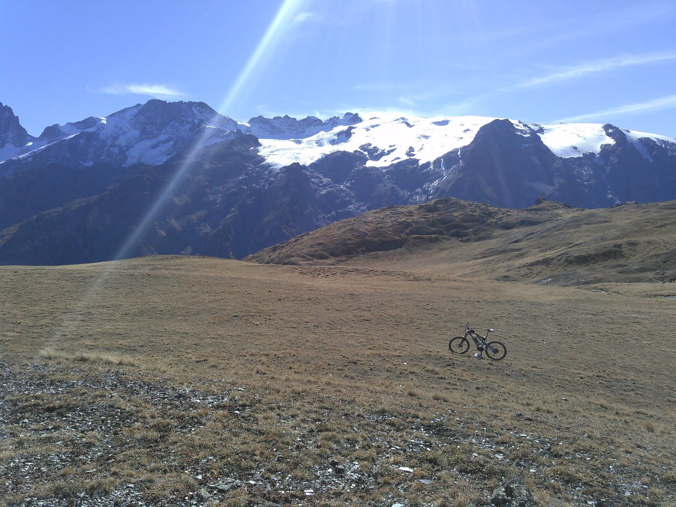 Plateau - Vue cotÃ© glacier 2Alpes