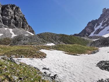 Plus haut: passage du Picheru