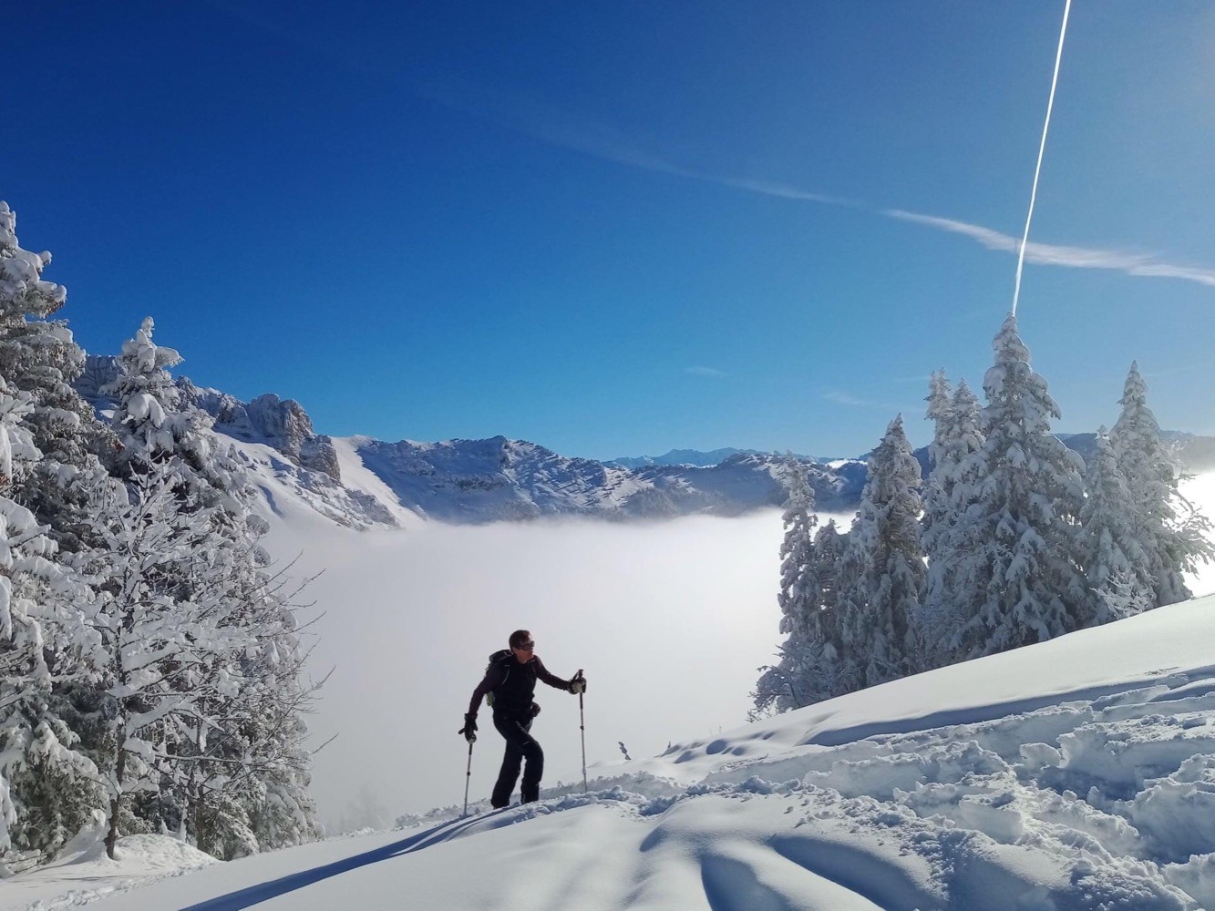 Poudreuse de rêve en Chartreuse !