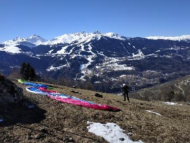 premier vol rando de l'année