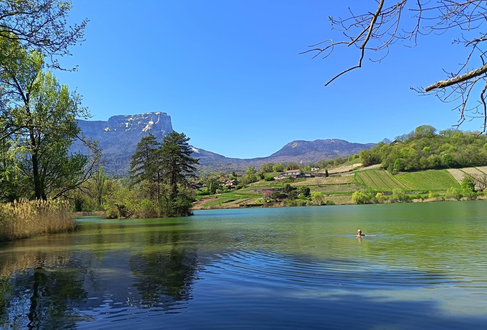 Première baignade de la saison 