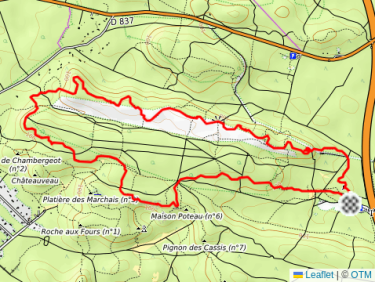 Prévu 2 tours, DNF sur pb de chaussure !!!! Fait ch*@#%&