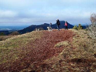 Puy des Goules, au bord du cratÃ¨re
