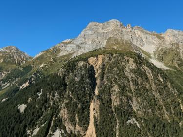 Deco du Mont Bochor depuis Pralognan