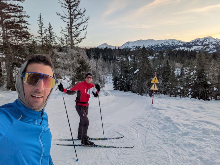 Balade avec le guide