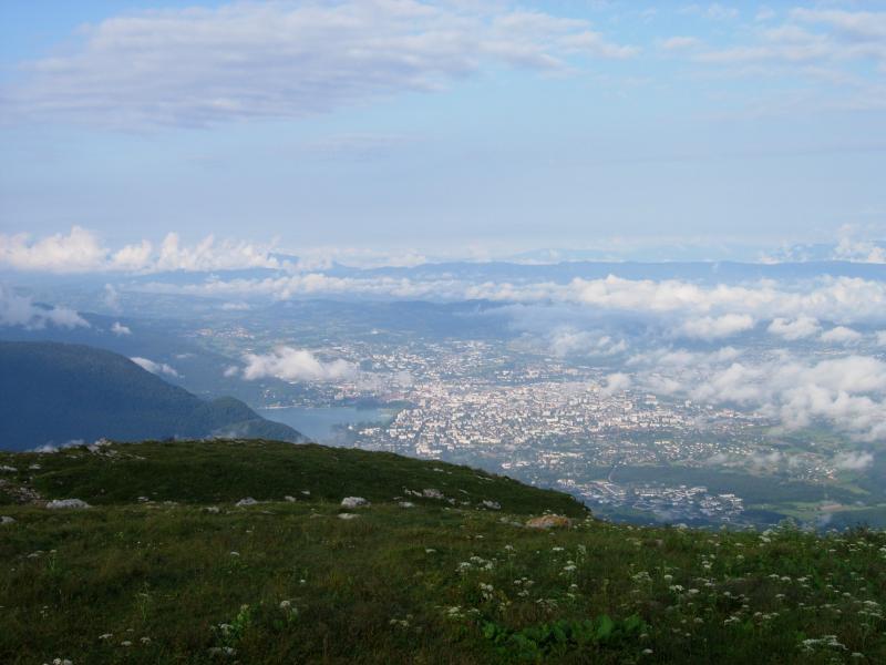 Annecy vu du refuge