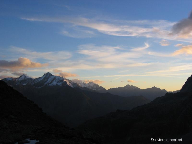 Coucher de Soleil du refuge