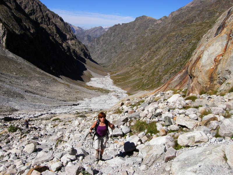Remontée du Vallon de la Selle