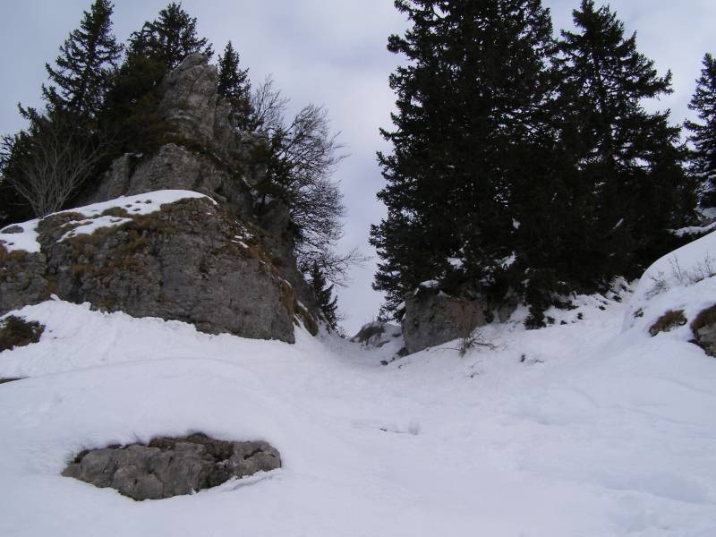 Roc d'Arguille - passage