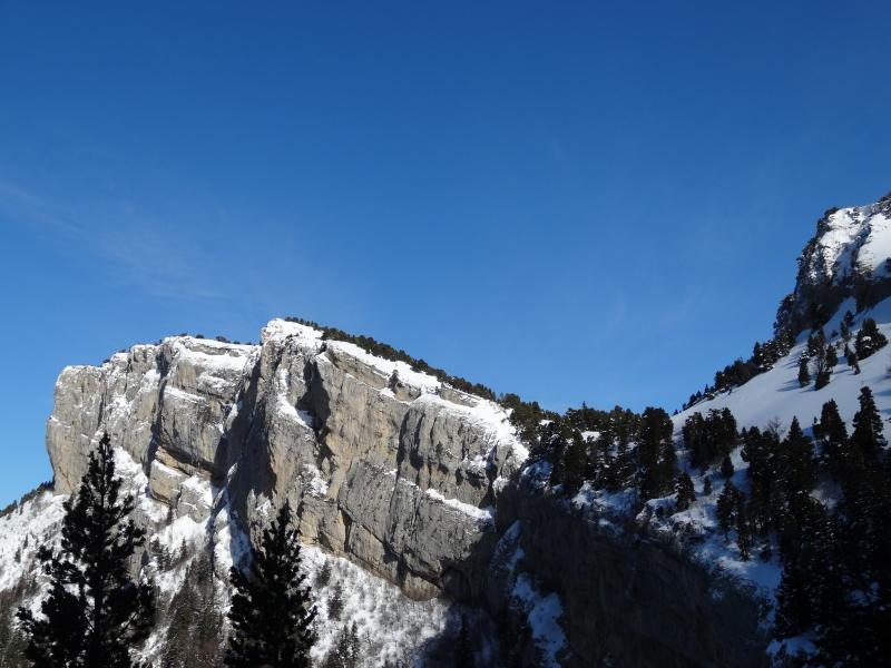 Rochers de Plautret et col des Bachassons