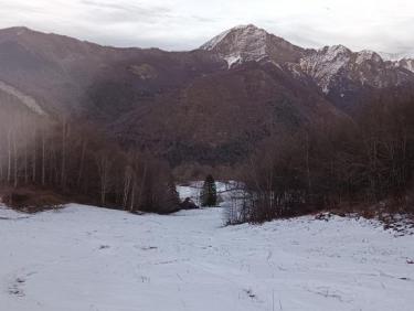 Ski de randonnée à Guzet au départ du Col de Latrape