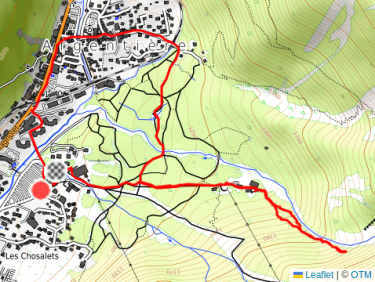Reco des cascades de la Cremerie Argentieres