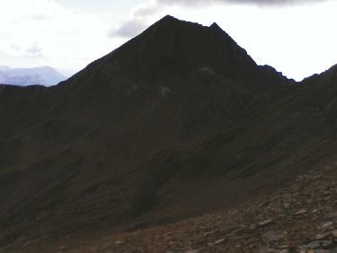 rectification : entre l&apos;arÃªte nord (montÃ©e)et l&apos;arÃªte est (descente)