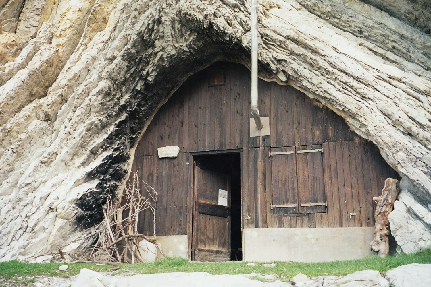 Refuge de Boules, entrÃ©e