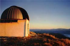 Coupole de l'observatoire du mont chiran