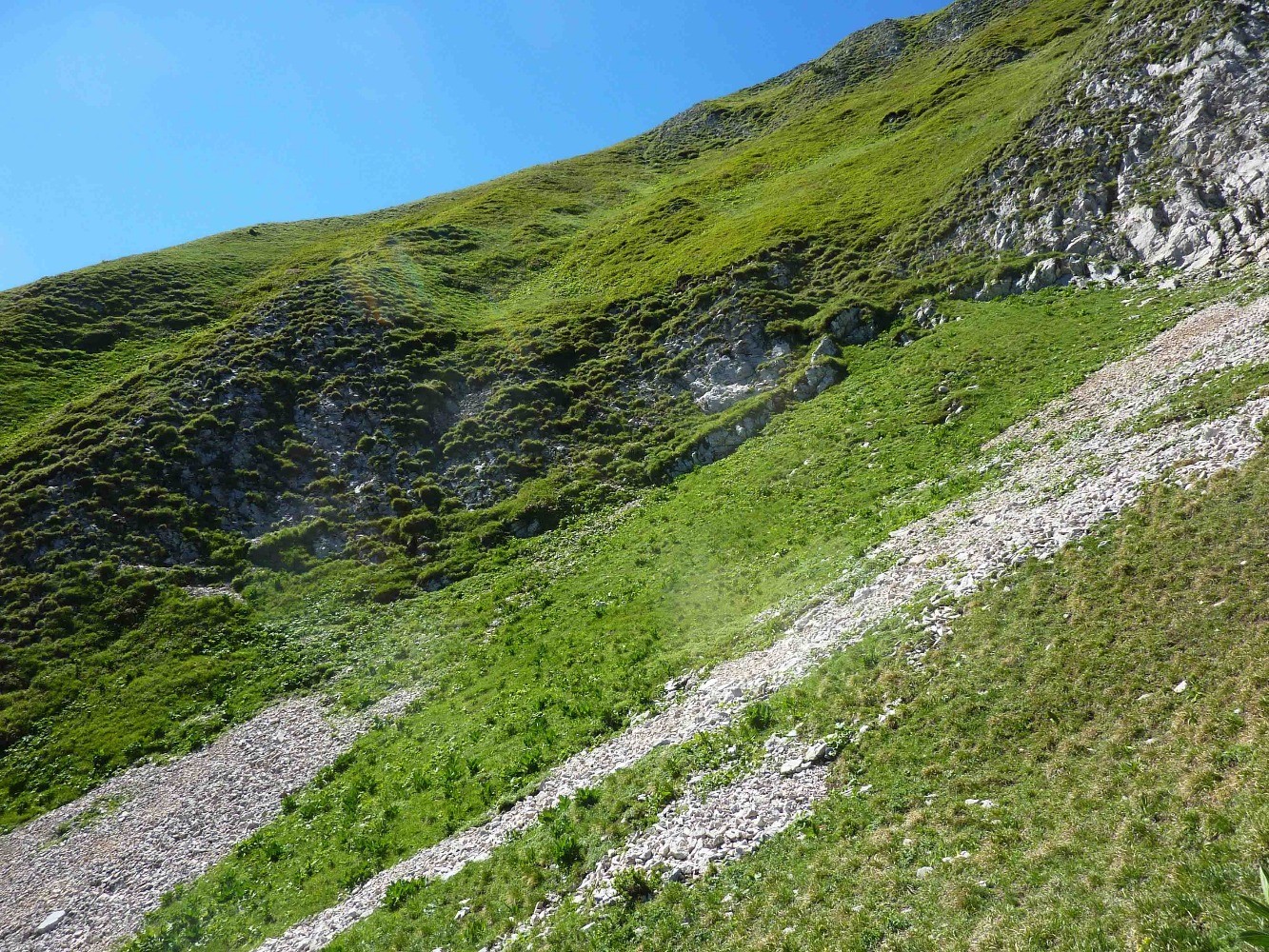 Regard arriÃ¨re sur le passage des pentes sommitales au Balcon