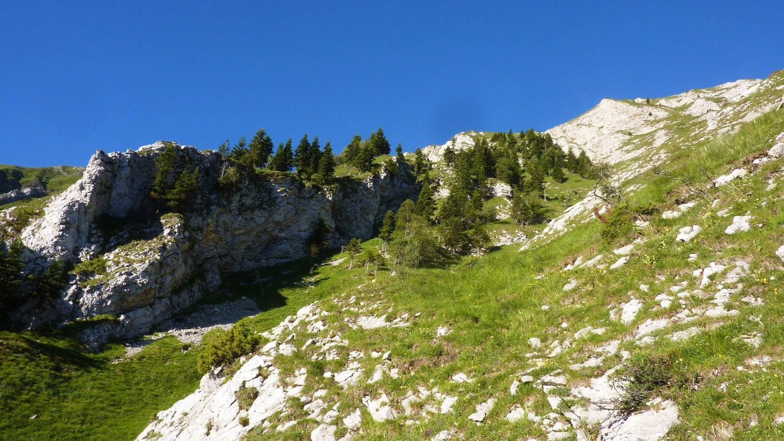 Rive droite du Grand Couloir
