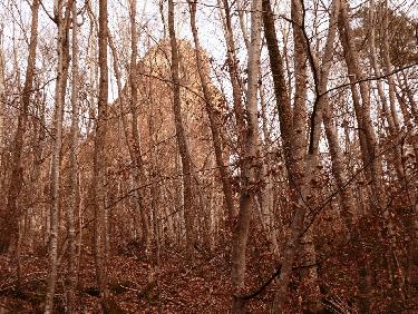 Roche CorbiÃ¨re depuis le chemin vers la Fayolle