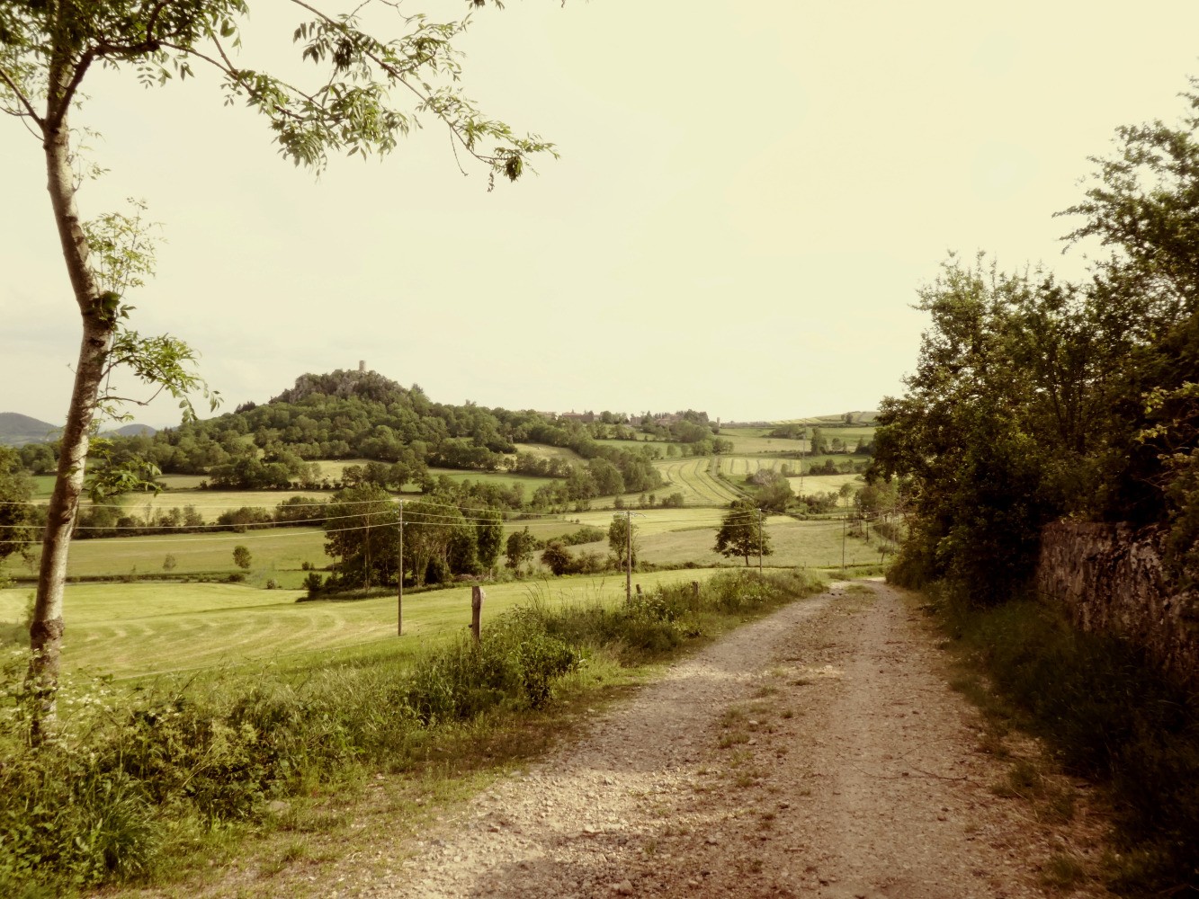 Roche-en-RÃ©gnier depuis la sortie de Saint-Maurice-de-Roche