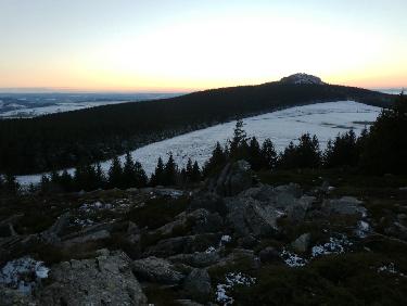 Rocher Tourte depuis le Rechausseyre