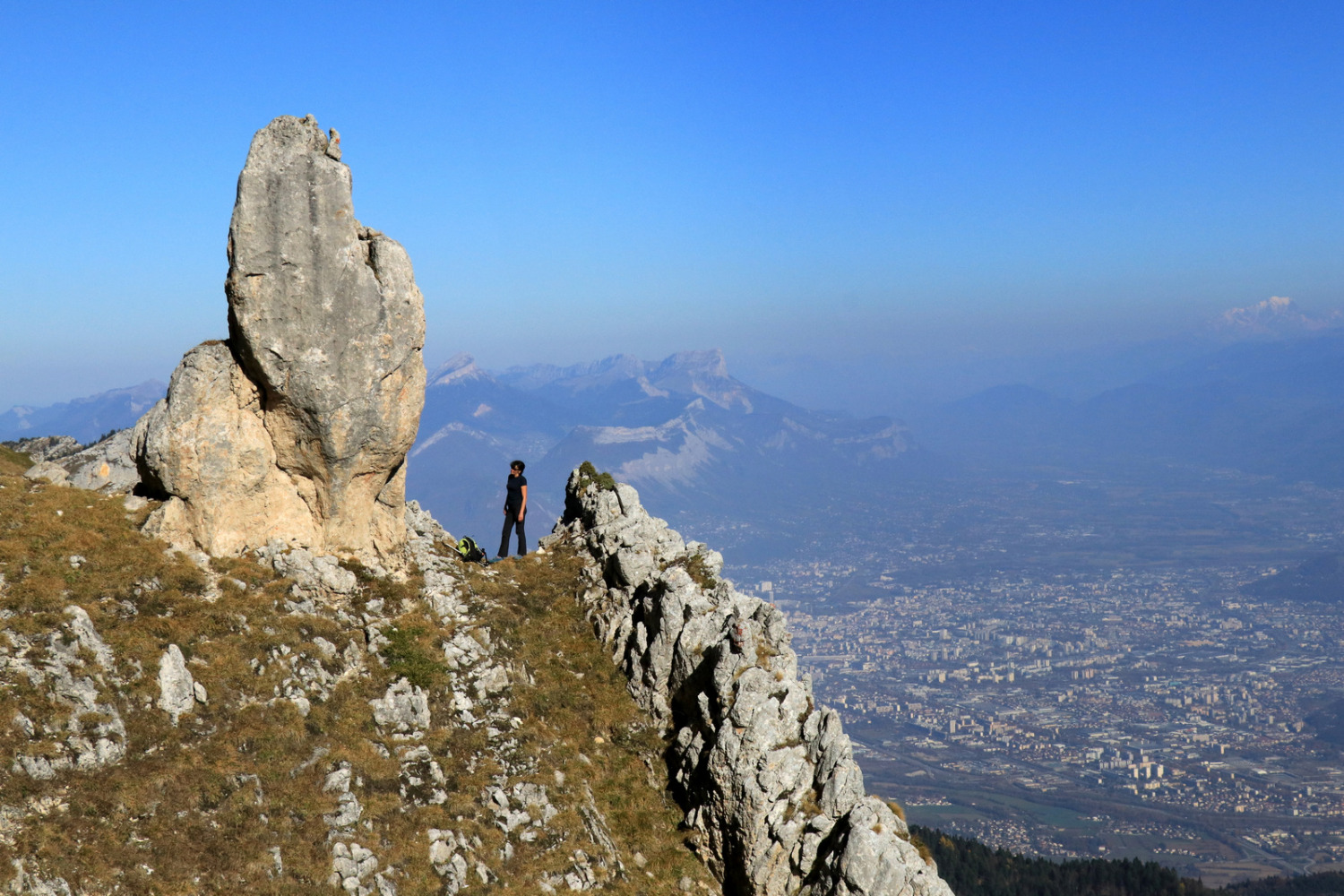Rochers de l'Ours au dÃ©part de Saint Ange