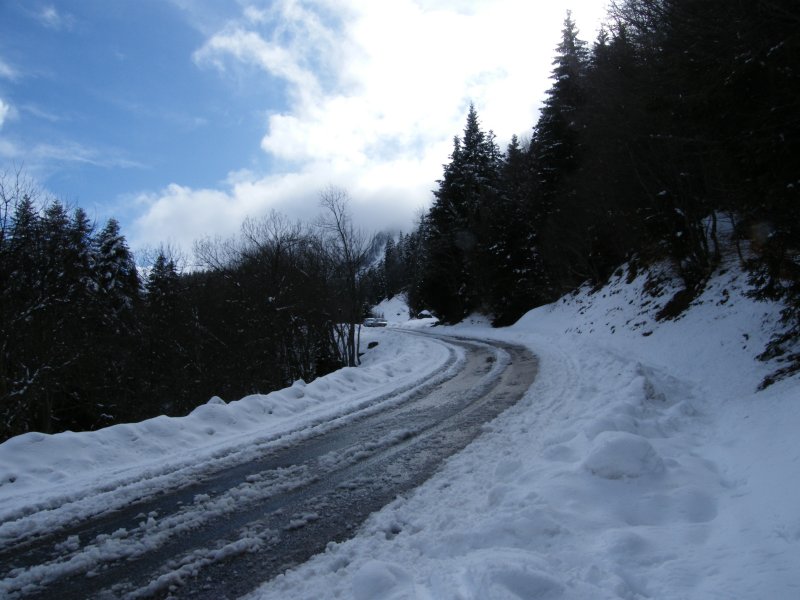 route enneigé