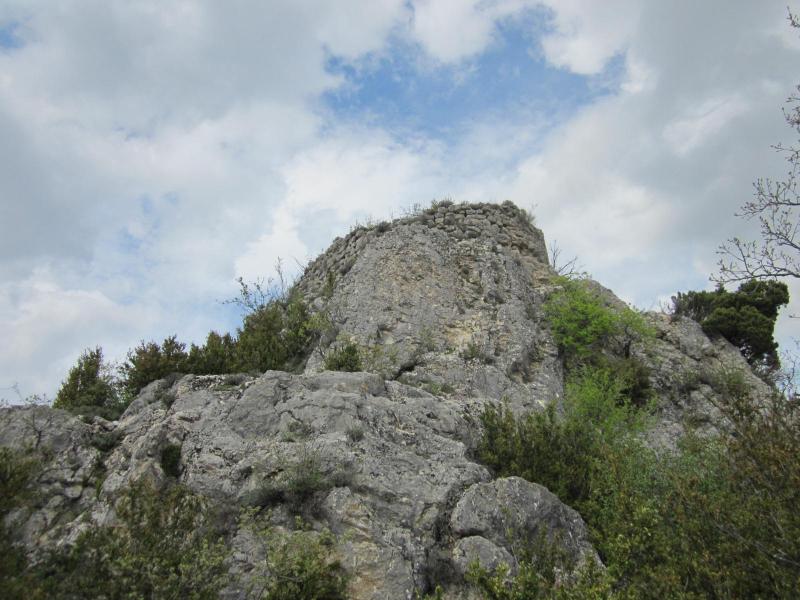 ruines du château...