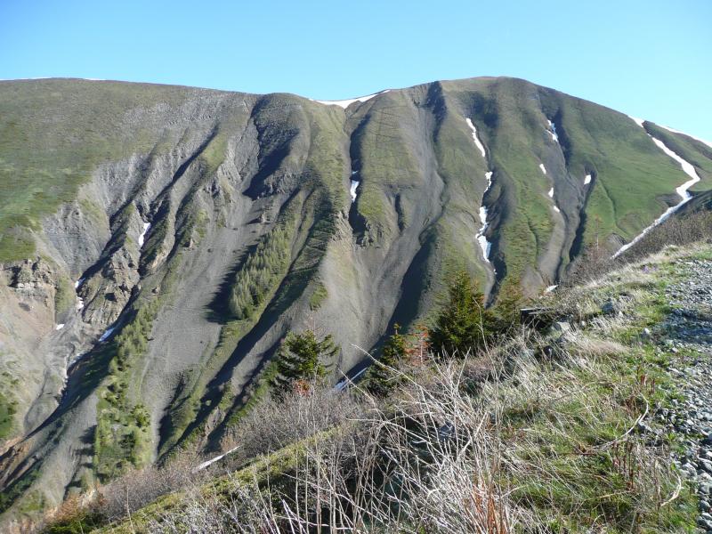 Sentier du Diable bien visible sur la photo