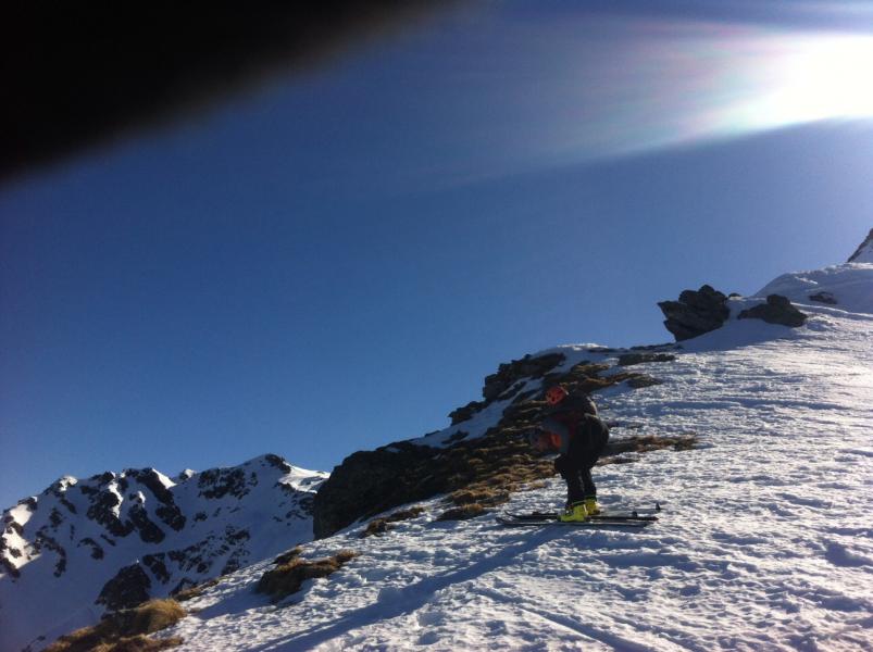 Ski sur le sac, pour mini mixte