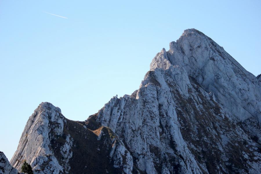 Solitaire sur les Arêtes du Gerbier