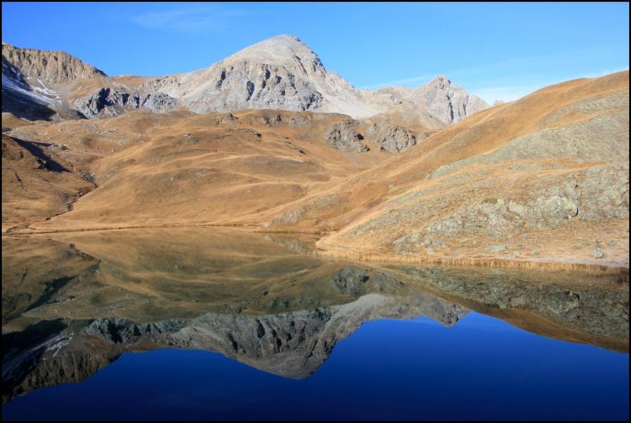 Sommet 2878m depuis le Lac des Cordes
