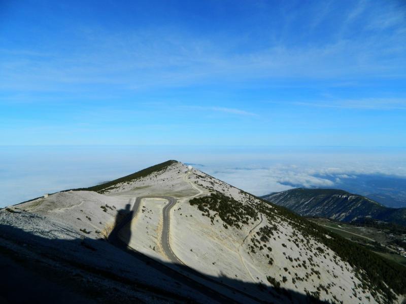 Sommet du Mont Ventoux.