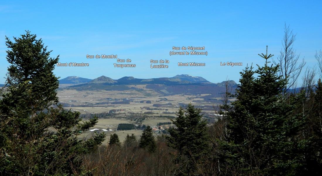 Sommet du Suc de Bauzon.