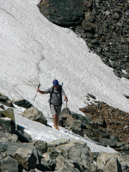 Sous la crête Grand Doménon-Grande Lauzière