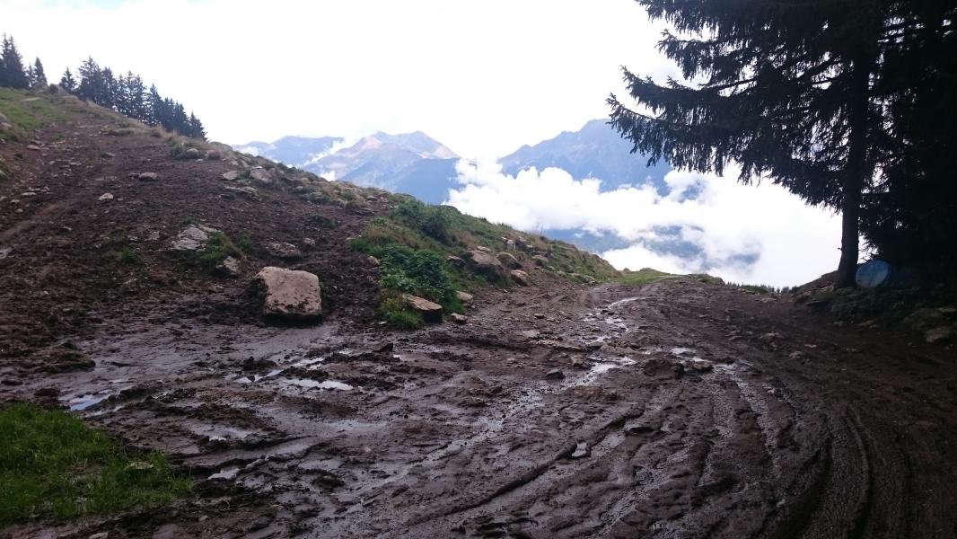 Sous le chalet de Charvan